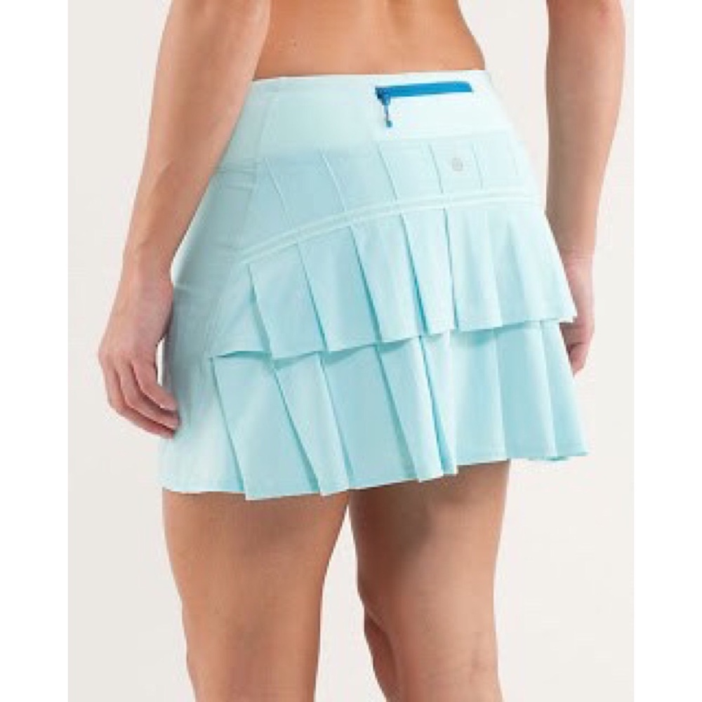 Lululemon Pace Setter Aquamarine Skirt/ Skort